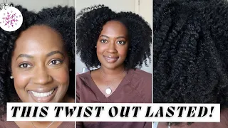 VLOGMAS // week in a $2 twist out, night maintenance, exercise maintenance & how I refresh moisture