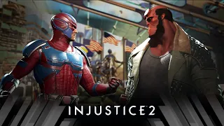 Injustice 2 - Atom Vs Hellboy (Very Hard)