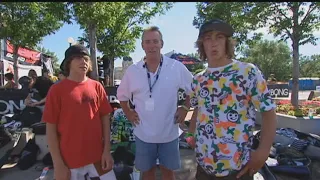 Flashback: Mark McMorris and his brother compete in the National Wakeboarding Championships in 2008