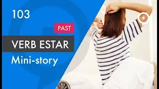 Learn European Portuguese (Portugal) - Mini-story with the verb estar in the past
