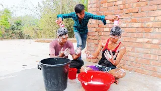 Shampoo prank Video2023/Comedy Funny video/New Prank 2023/ Part-12/A Fun 21