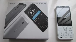 Nokia 230 Dual Sim Mobile Phone Cell Phone Review, New Microsoft Nokia 2016, (Selfie Phone).