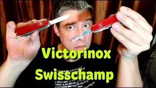 Victorinox Swisschamp нож - Сравнение оригинала и подделки // Original vs Fake