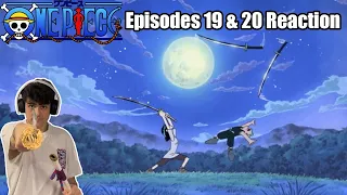 Zoro's Backstory! Meeting Sanji For The First Time!!!! | One Piece Episodes 19 & 20 | Kuddy Reacts