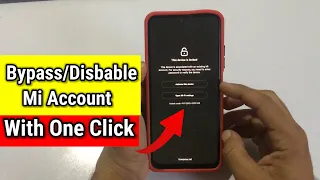 Bypass Mi Acvount With One Click Tool