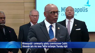 Mpls. new safety commissioner Cedric Alexander says he regrets “tone” of Twitter exchanges