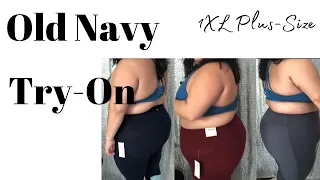 Old Navy| Try-On Review| Plus-size Workout Leggings