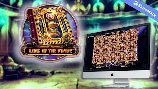 Book of the Divine Slot by Spinomenal Gameplay (Desktop View)