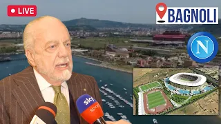 De Laurentiis: "Nuovo stadio Napoli a Bagnoli! Pronto nel 2027" 🏟️  IL PROGETTO