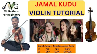 Jamal kudu violin tutorial #violin_guru_easy_violin_lessons_for_beginners Animal movie songs