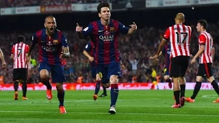 Lionel Messi - Solo Spectacular Goal vs Athletic Bilbao | English Commentary