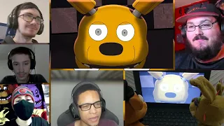 FNAF SONG "Follow Me" (ANIMATED III) [REACTION MASH-UP]#1940