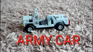 Lego car crashes