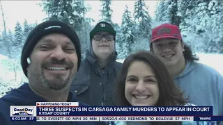 Three suspects in Careaga family murders to appear in court  | FOX 13 Seattle