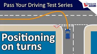 Keeping a good position on left turns (similar to right turns if you drive on the right)