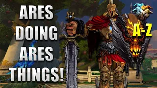 Burning Stuff With Ares! - A-Z Series - Grandmasters Ranked Duel - SMITE