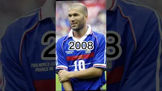 Evolution of zidane #foryou #edit #like #football #subscribe #messi #ronaldo #roblox #drawing