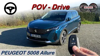 Peugeot 5008 Allure BlueHDi 130 EAT8 - 2021 Peugeot 5008 | 1st Drive - Review - Test - POV Drive