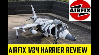 Airfix 1/24 BAe Harrier GR3 Review - plus bonus Flightpath