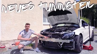 Neues Tuningteil für den C63 AMG! Panamericana Grill + Lufteinlassgitter nachrüsten