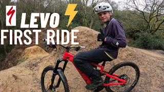 Specialized Levo first ride 👀⚡️🔌