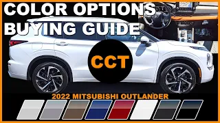 2022 Mitsubishi Outlander - Color Options Buying Guide