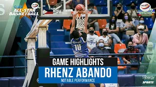 GMA-NCAA All-Star Game: Rhenz Abando | Notable Performance | NCAA Season 97