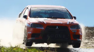 Aarova rally 2020 onboard Kurt Boone and Fries Boone