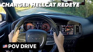 2021 Dodge Charger Hellcat Redeye ➽ POV review test drive