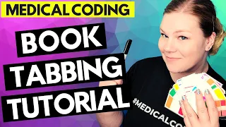 MEDICAL CODING BOOK TABBING FOR CPC EXAM - Tutorial for tabbing CPT and ICD-10-CM manuals