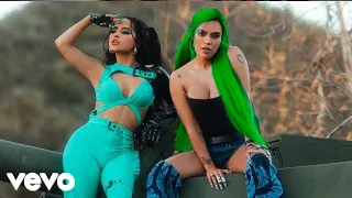 Becky G, Karol G, Rauw ALejandro - Ayer Te Vi Remix (Music Video)