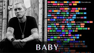 Eminem - Baby | Rhymes Highlighted