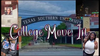 🚘College Move In Vlog!!🛣 | 🐯Texas Southern University 🐅| |Freshman|