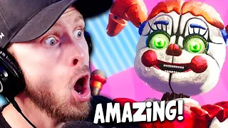 FNAF SONG JOIN US FOR A BITE REMIX BY THE LIVING TOMBSTONE REACTION!!