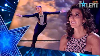 This SKATER thrills with the GREAT SHOWMAN perfomance| Semifinal 04 | Spain's Got Talent 2021