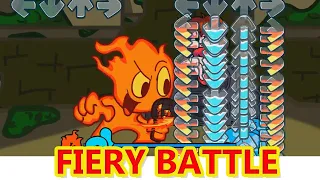 VS Fireboy & Watergirl - Fiery battle - FNF Mods