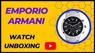 Emporio Armani AR2434 Watch | Emporio Armani Watch Unboxing & Review #armaniwatches #revanpatil