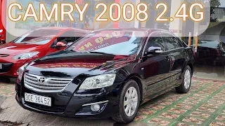 ✅️ Phân khúc hạng D - TOYOTA CAMRY 2.4G SX 2008 SIÊU CHẤT - LỊCH SỰ - LỊCH LÃM - ĐẲNG CẤP HƠN 300TR