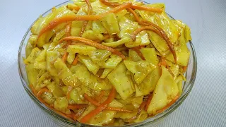 капуста по корейски за копейки Очень вкусно и быстро