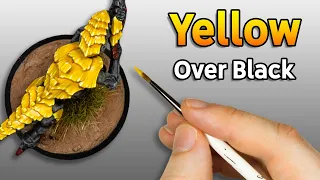 How to paint Yellow | Hive Fleet Jormungandyr | Tyranid Schemes - Warhammer 40k