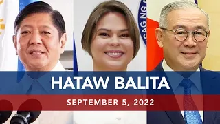 UNTV: Hataw Balita Pilipinas | September 5, 2022