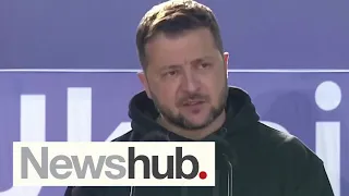 Zelensky unleashes blistering assault on NATO after failure to cement Ukraine timeframe | Newshub