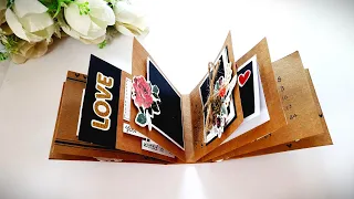 Valentine's Day Special | Scrapbook for Boyfriend | DIY Scrapbook for Valentine's Day | Tutorial