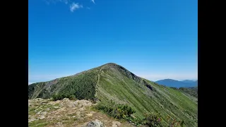 Пик Черского и тропа в Слюдянку.