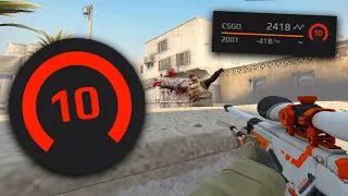 how 10 lvl faceit really plays cs:go