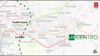 LA LÍNEA 11 DE METRO PASARÁ POR LA ELIPA