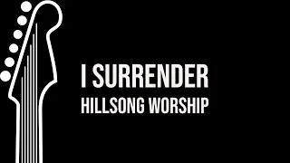 I Surrender- Hillsong Worship (Karaoke AcousticGuitar)-Key F