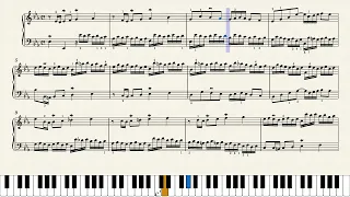 바흐 인벤션 No.5 | Bach - Two-Part Inventions No.5 in E-flat major, BWV 776