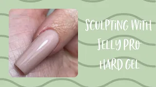 Jelly PRO Builder Gel/ Hard Gel Sculpted Application | INK London