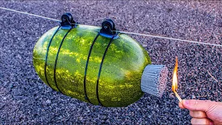 🚀😱 Shockwave Jet Watermelon Experiment [Px-fbyPJ5YY].webm#